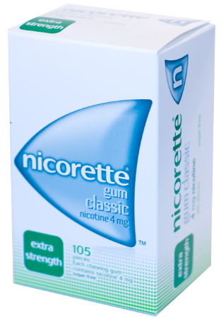 Nicorette Gum 4mg CLASSIC