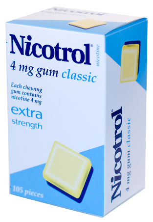 Nicotrol Gum 4mg CLASSIC
